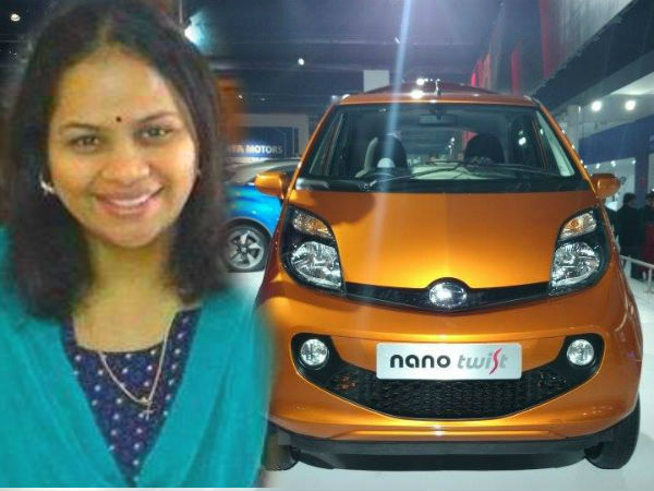 സിന്ധു ജോയിയുടെ ടാറ്റ നാനോ