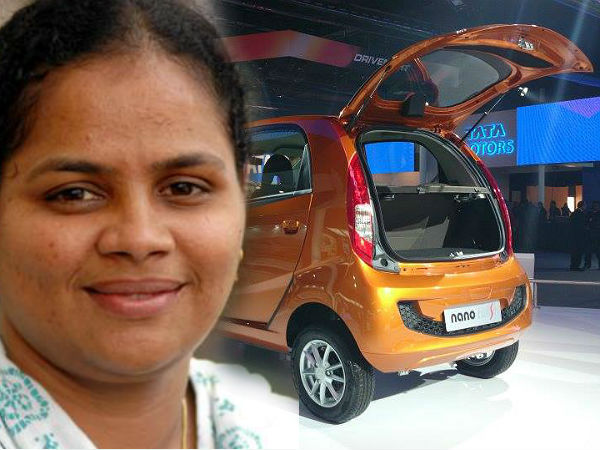 സിന്ധു ജോയിയുടെ ടാറ്റ നാനോ