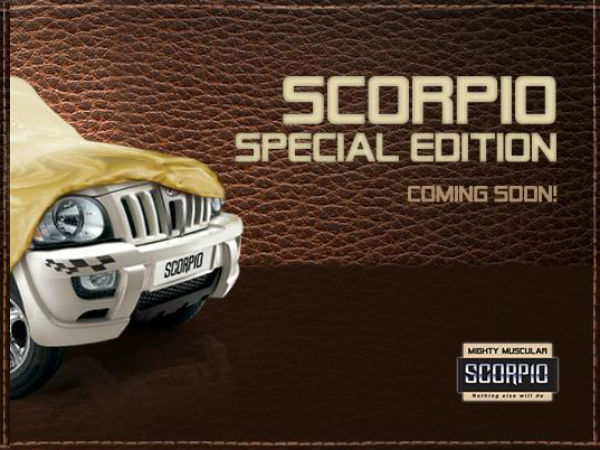 മഹീന്ദ്ര സ്‌കോര്‍പിയോ പ്രത്യേക പതിപ്പ് പിന്നെയും