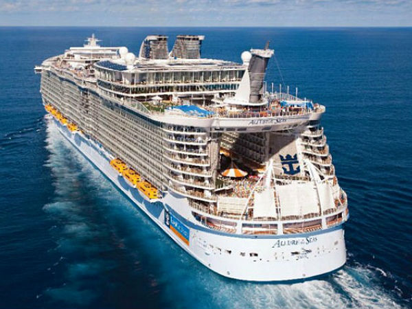 ലോകത്തിലെ ഏറ്റവും വലിയ ആഡംബരക്കപ്പല്‍