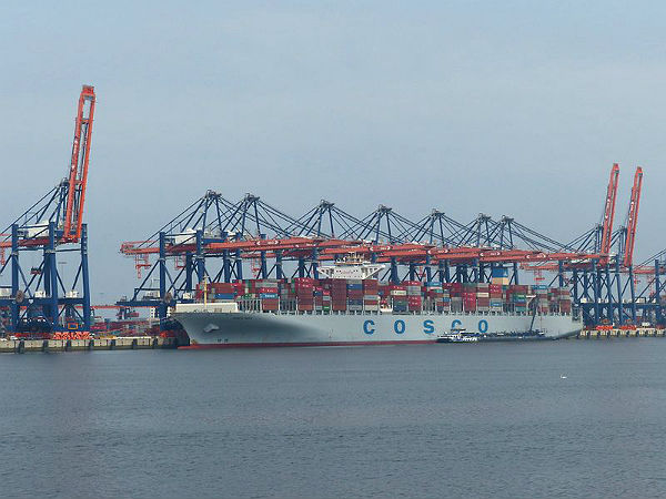 05. കോസ്‌കോ കണ്ടൈനര്‍ ലിമിറ്റഡ് (China Ocean Shipping Container Line, or COSCO)