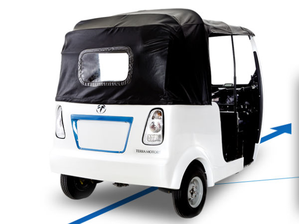 ടെറ ഇലക്ട്രിക് ഓട്ടോറിക്ഷ ഒക്ടോബറില്‍ ഇന്ത്യയില്‍