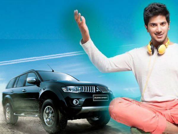 ദുല്‍ഖര്‍ ശലമോന്റെ പജീറോയും മറ്റു വണ്ടികളും