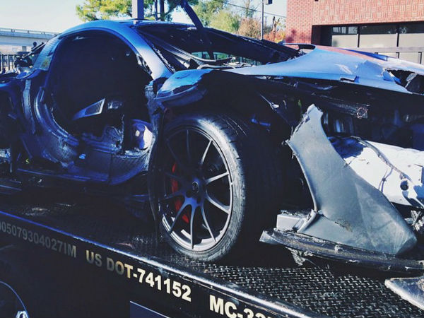 ആറരക്കോടിയുടെ ഹൈപ്പര്‍കാര്‍ വാങ്ങി 24 മണിക്കൂറിനകം തകര്‍ത്തു!