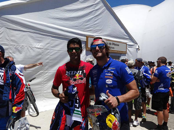 ഡാകാറില്‍ സിഎസ് സന്തോഷ് മുന്നേറുന്നു