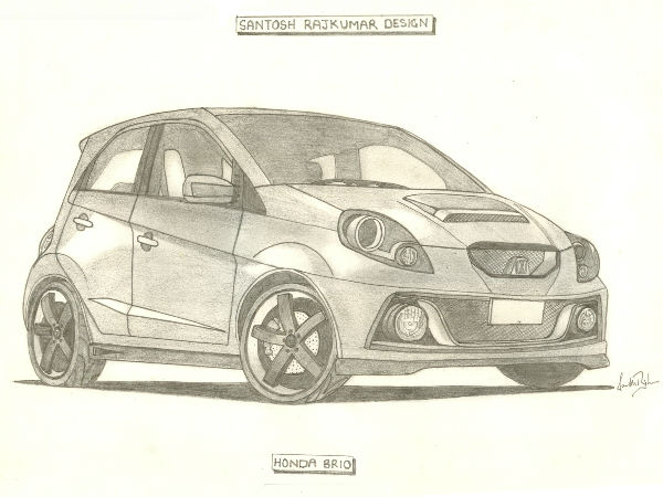 ഡ്രൈവ്‌സ്പാര്‍ക് മോഡിഫിക്കേഷന്‍: സ്‌പോര്‍ടി ഹോണ്ട ബ്രിയോ