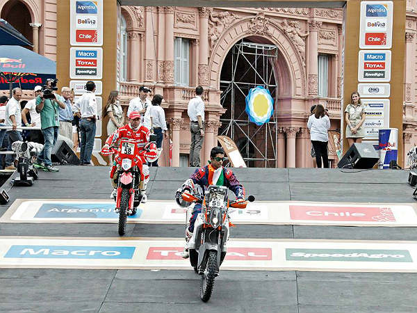 ഡാകാറില്‍ ജോന്‍ ബറെഡ മുന്നേറ്റം തുടരുന്നു