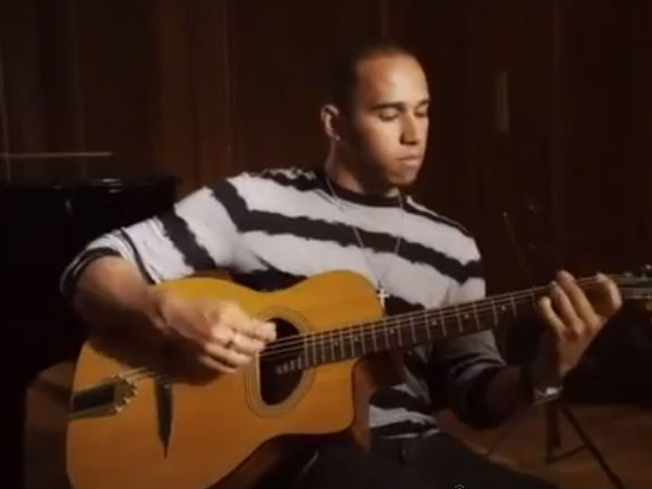 എഫ് വണ്‍ ലൂയിസ് ഹാമില്‍ട്ടണ്‍ സംഗീത ആല്‍ബം പുറത്തിറക്കുന്നു