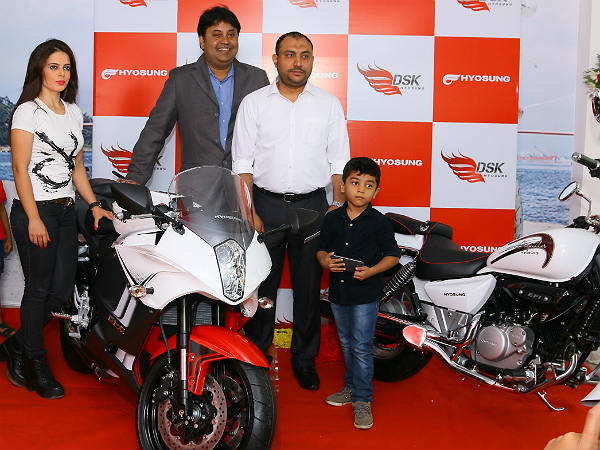 DSK Hyosung inaugurates its exclusive superbikes showroom in Kochi DSK Hyosung inaugurates its exclusive superbikes showroom in Kochi