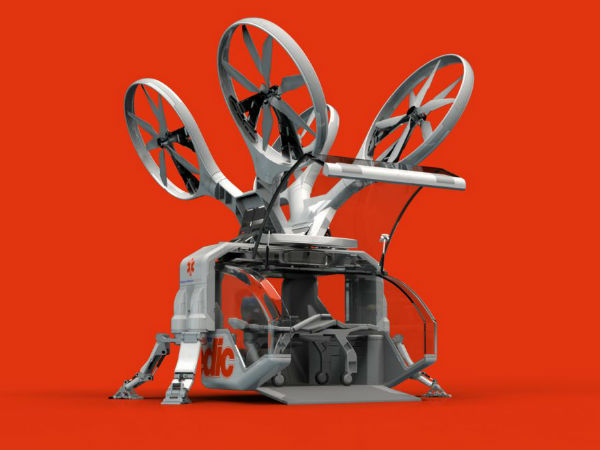 അപകടങ്ങളില്‍ സഹായിക്കാന്‍ ആളില്ലാ ആംബുലന്‍സ് വിമാനം