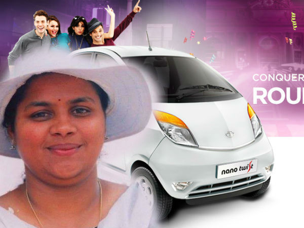 സിന്ധു ജോയിയുടെ നാനോ കാർ