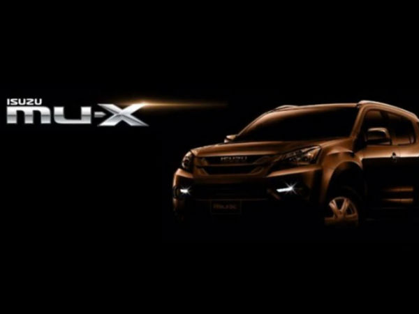 ഫോര്‍ച്യൂണറിനെ വെല്ലാന്‍ ഇസുസു എംയു-എക്‌സ് എസ്‌യുവി വരുന്നു?