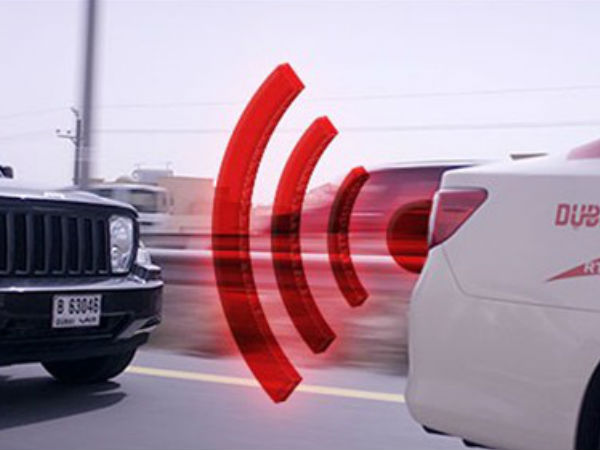 ടെയ്ല്‍ഗേറ്റിങ് തടയുന്ന ഉപകരണം ദുബൈയിലെ കാറുകളിലേക്ക്