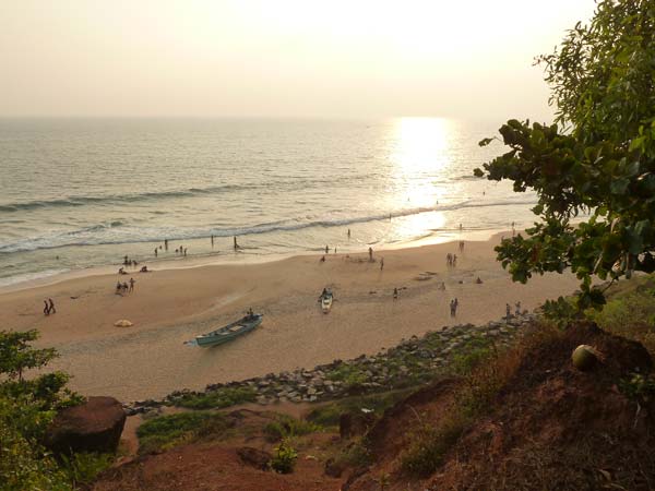 01. വര്‍ക്കല ബീച്ച്