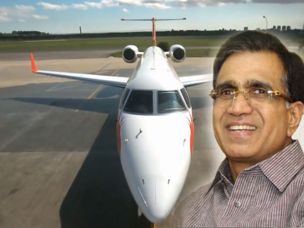 ടിഎസ് കല്യാണരാമന്‍ വാങ്ങിയ ജെറ്റ് വിമാനം