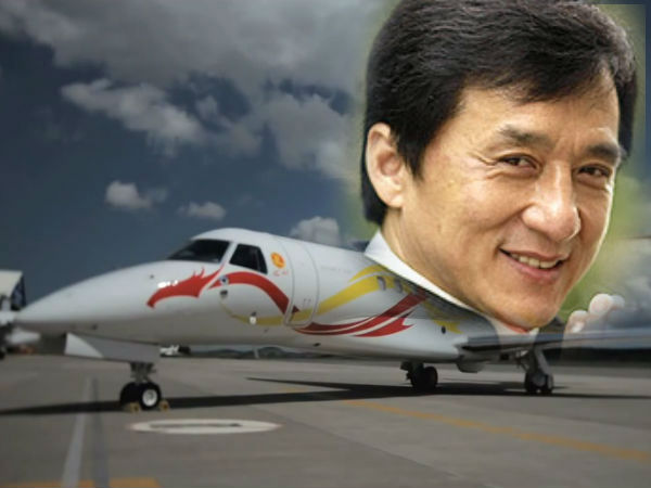 ജാക്കിചാന്‍ സ്വന്തമാക്കിയ ആഡംബര ജെറ്റ് വിമാനം
