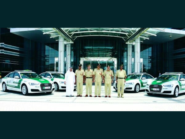 Audi A6 to Dubai Police Garage 