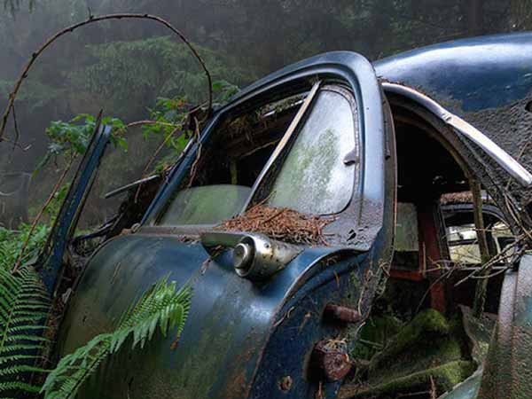 രണ്ടാംലോകയുദ്ധകാലത്തെ വന്‍ 'കാര്‍ ശ്മശാനം'