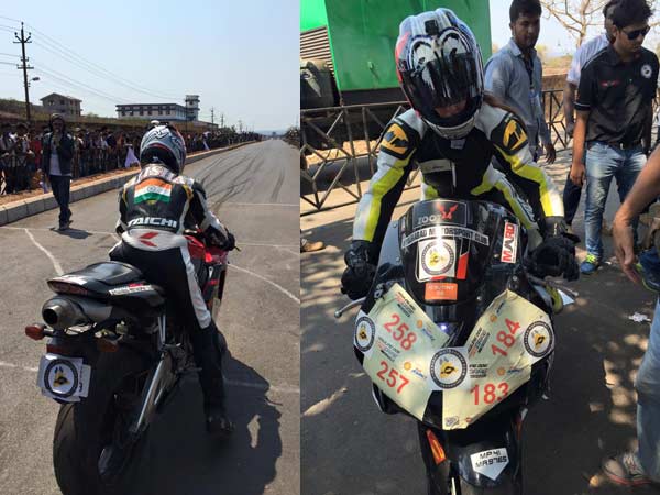 ഇന്ത്യയുടെ ഏക പെണ്‍ കാര്‍-ബൈക്ക് റേസിങ് ചാമ്പ്യനെ കാണാം