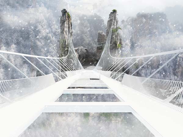 ചൈനയിലെ ഗ്ലാസ് പാലം