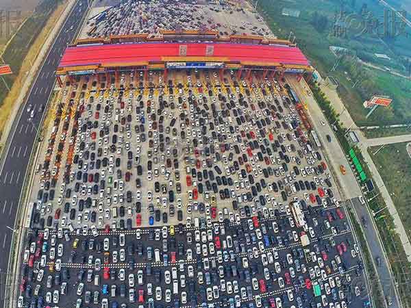 ബീജിങ്ങിലെ ട്രാഫിക് ജാം