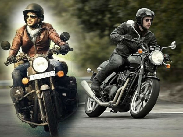 ദുൽഖറും ബാബുരാജും വാങ്ങിയ ട്രയംഫ് ബൈക്കുകൾ‌