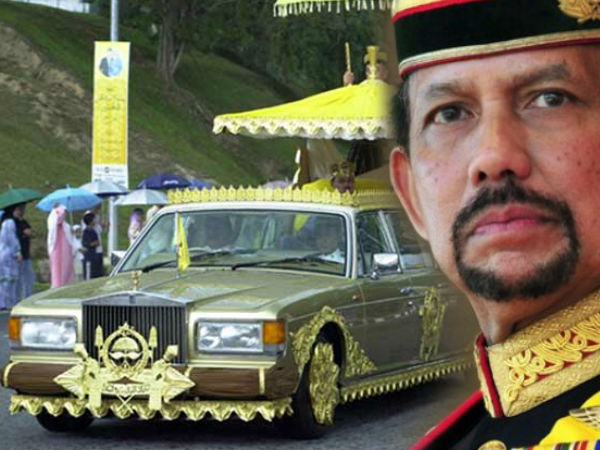 7000 കാറുള്ള ബ്രൂണെ സുൽത്താന്റെ ഗാരേജിലേക്ക്!