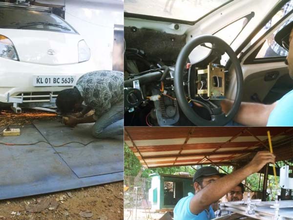  ഇന്ത്യയുടെ അഭിമാനം : ടാറ്റാ നാനോ സെൽഫ് ഡ്രൈവിംഗ് കാർ