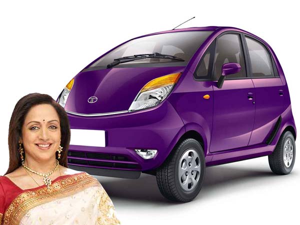 സ്വന്തമായി ഓടിക്കാൻ ഹേമമാലിനിക്കൊരു നാനോ