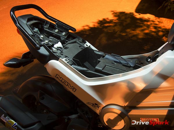 ഹോണ്ട നവി മൈനസ് പോയിന്റ്