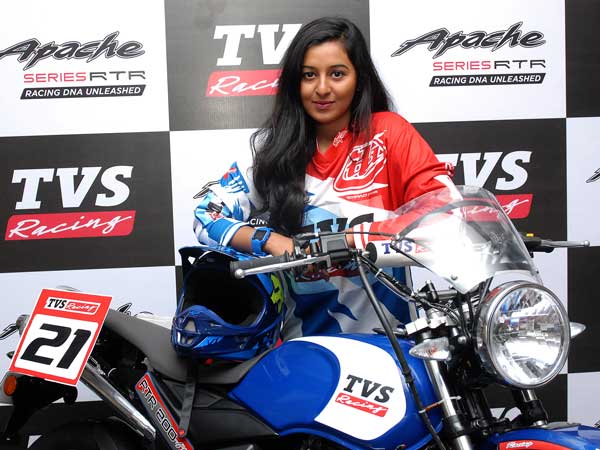 റേസിംഗിലെ പെൺകരുത്ത് ശ്രേയ