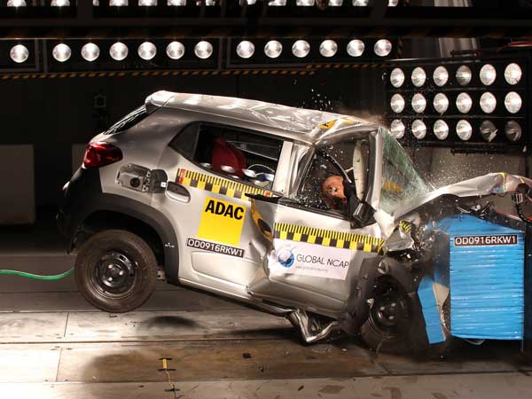 ക്രാഷ് ടെസ്റ്റിൽ ഇന്ത്യൻ കാറുകൾക്ക് കൂട്ടതോൽവി