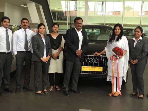 ഒടുവിൽ ഷംനയ്ക്കും ഓഡി!