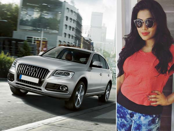 ഒടുവിൽ ഷംനയ്ക്കും ഓഡി!