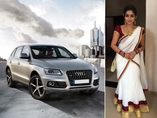 ഒടുവിൽ ഷംനയ്ക്കും ഓഡി!