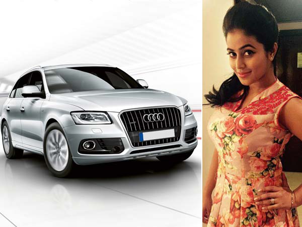 ഒടുവിൽ ഷംനയ്ക്കും ഓഡി!