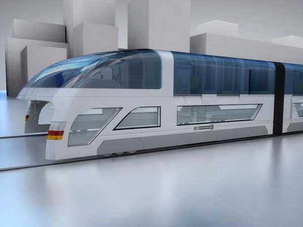 വിസ്മയിപ്പിക്കുന്നൊരു ബസ് യാത്ര ചൈനയിലുടൻ യാഥാർത്ഥ്യമാകും