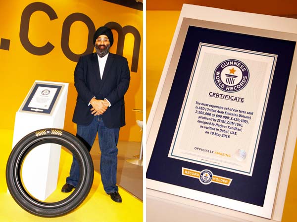 ഒരു ടയർ വിറ്റഴിച്ചത് നാല് കോടിരൂപയ്ക്കോ?