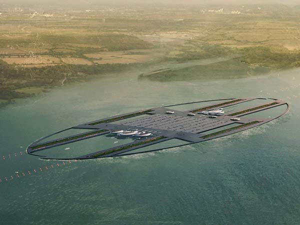 വേറിട്ടൊരു യാത്ര സമ്മാനിക്കൻ ഫ്ലോട്ടിംഗ് എയർപോർട് ലണ്ടനിൽ