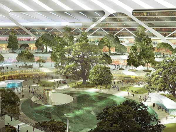 വേറിട്ടൊരു യാത്ര സമ്മാനിക്കൻ ഫ്ലോട്ടിംഗ് എയർപോർട് ലണ്ടനിൽ