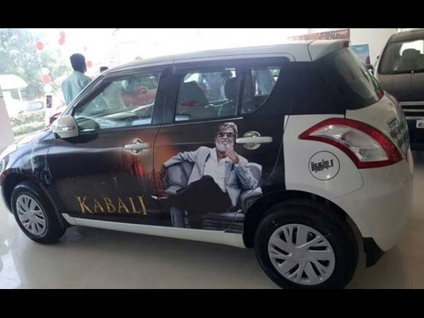 സ്വിഫ്റ്റിലും കബാലി മയം...