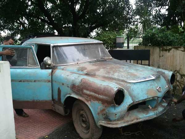 അമ്പതുകളിലെ 'ഡോഡ്‌ജ് ' കാറിന് കൊച്ചിയിൽ മാസ് എൻട്രി