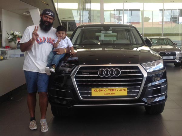 ജൂനിയർ ലാലിന്റെ പുത്തൻ ഓഡി