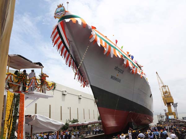 ഇന്ത്യയ്ക്ക് രഹസ്യാക്രമണങ്ങളെ തടുക്കാൻ മിസൈൽവേധ പടക്കപ്പൽ