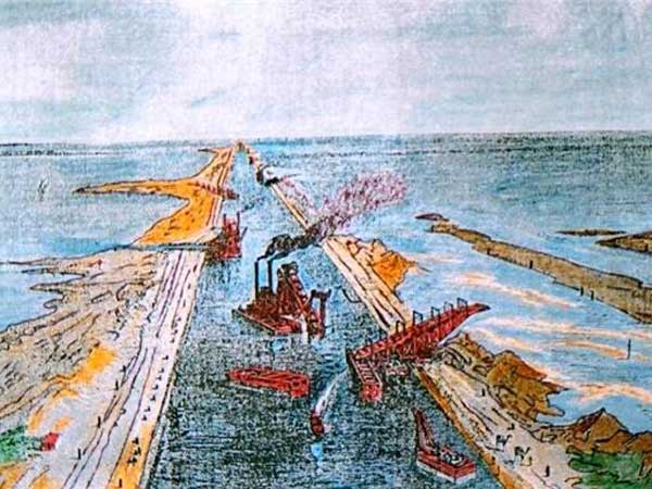 ഈജിപ്ഷ്യന്‍ സ്വപ്നമായ 'സൂയസ് കനാലിൽ മാത്രം കാണുന്ന വിസ്മയം!!!