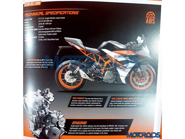 ലോഞ്ചിനു മുൻപെ കെടിഎം ആർസി390, ആർസി200 ബൈക്ക് വിവരങ്ങൾ പുറത്ത്!!