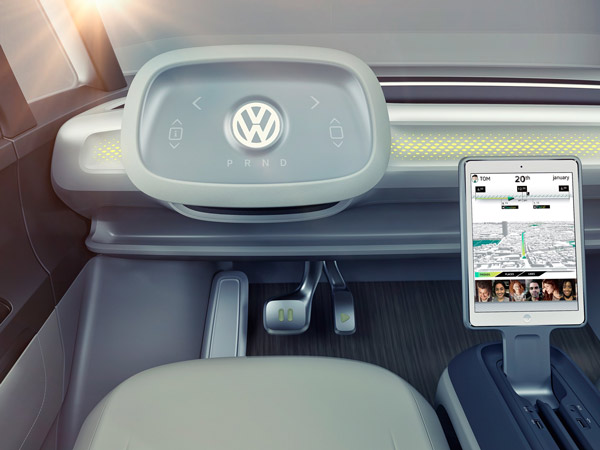 ഫോക്സ്‌വാഗൺ ആദ്യ ഓട്ടോണമസ് മൈക്രോബസിനെ അവതരിപ്പിച്ചു...