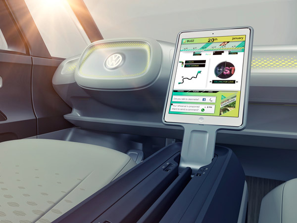 ഫോക്സ്‌വാഗൺ ആദ്യ ഓട്ടോണമസ് മൈക്രോബസിനെ അവതരിപ്പിച്ചു...