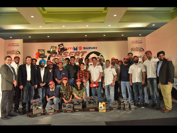 മാരുതി ഡസേർട് സ്റ്റോം വിജയികൾ സുരേഷ് റാണ, ആർ നടരാജ്...