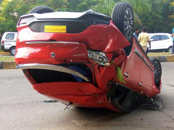 വാക്ക് പാലിച്ച് മാരുതി; ഇടിയിലും കരുത്ത് കാട്ടി ബലെനോ ആര്‍എസ്